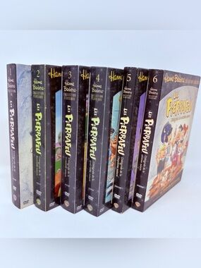 The Flintstones The Complete 1 To 6 Seasons DVD French Cover Audio Bilingual